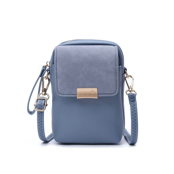 5830 Grey Fashionable X-Body Bag